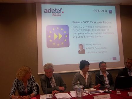 PEPPOL conférence Roma - VCD pilots session